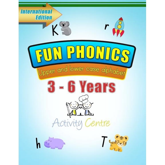 Fun Phonics: Fun Phonics Upper and lower case alphabet (Paperback)