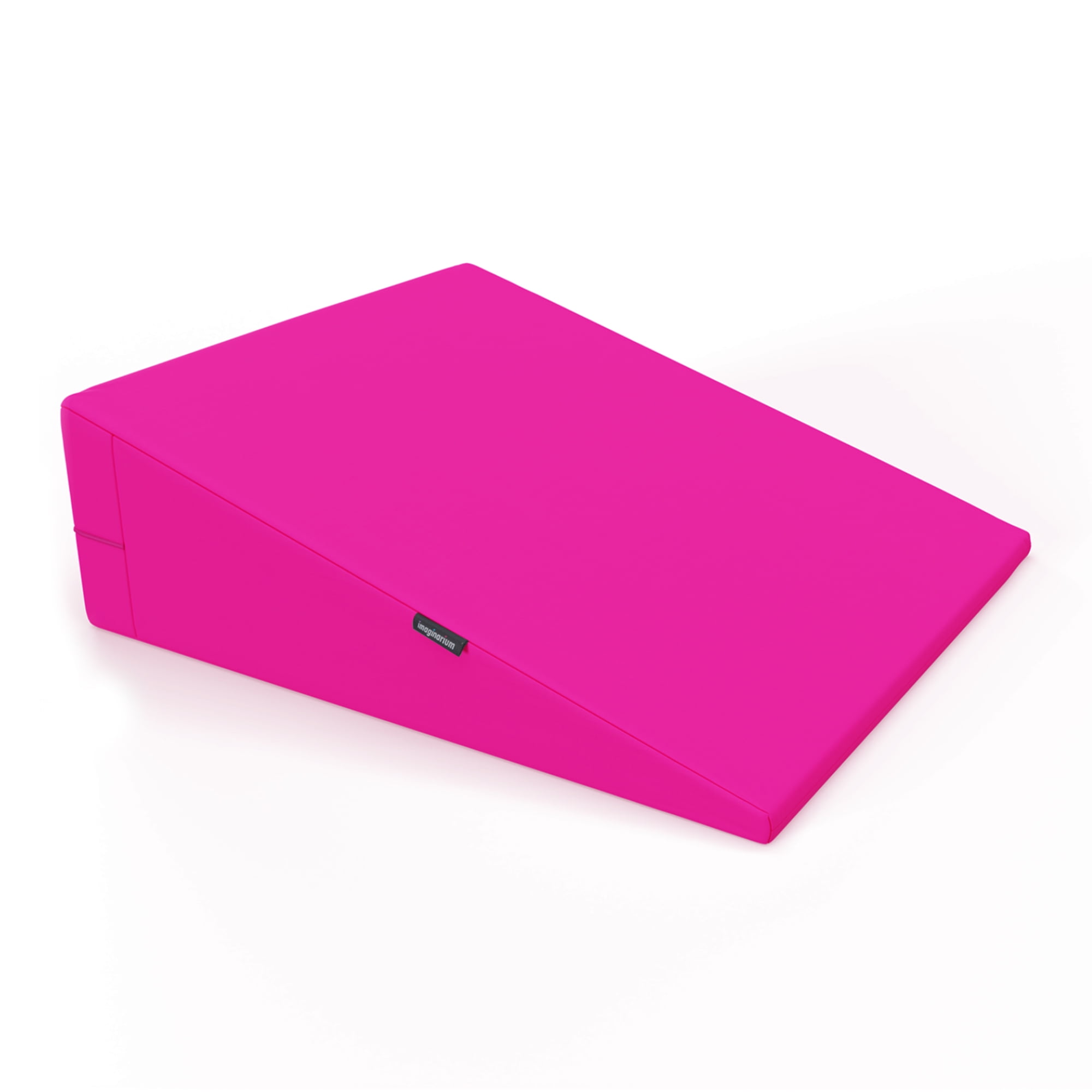 Fun Pillow® Wedge with Memory Foam Top Layer, Party Pink