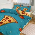 thumbnail image 1 of Fun Pizza Bedding Set with Zipper Closure for Girls & Boys, 1 of 6