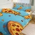 thumbnail image 1 of Fun Pizza Bedding Set with Zipper Closure for Girls & Boys, 1 of 6