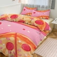 thumbnail image 1 of Fun Pizza Bedding Set with Zipper Closure for Girls & Boys, 1 of 6