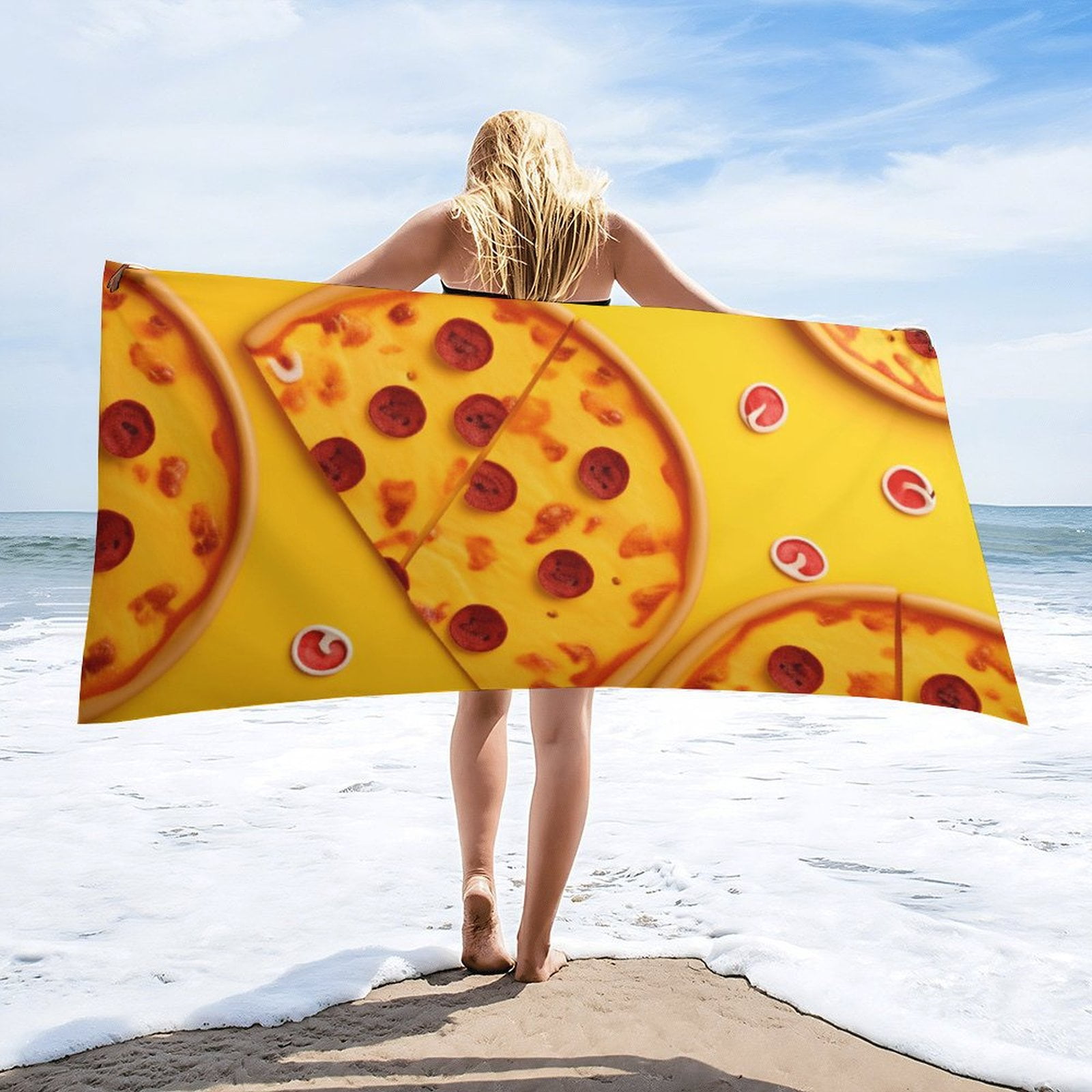 Lubibi Beach Towel, 2 Pack Oversized Microfiber Beach Towel For Adult Men Women Kids, Palm Tree Pattern, Lightweight Quick Drying Sand Free Pool Towel For Swimming, Sports, Beach, Gym(80 * 160cm - View #2