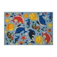 thumbnail image 1 of Fun Time Nylon 19"x29" Aquarium Area Rug in Multi-Color, 1 of 2