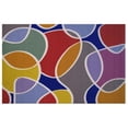 thumbnail image 1 of Fun Time Nylon 39"x58" Groovin' Area Rug in Multi-Color, 1 of 2