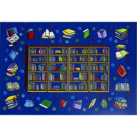 Fun Rugs Fun Time Collection Reading Time Area Rug-Size:19" x 29"