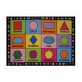 thumbnail image 1 of Fun Time Nylon 39"x58" Shapes Area Rug in Multi-Color, 1 of 2