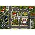 thumbnail image 1 of Fun Time Nylon 39"x58" Streets Area Rug in Multi-Color, 1 of 2
