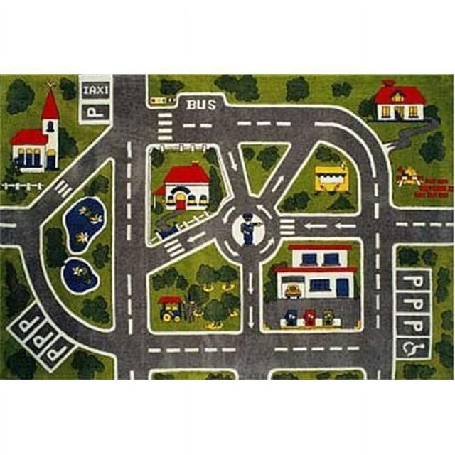 Fun Rugs Fun Time Collection Streets Area RugSize39" x 58"