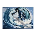 thumbnail image 1 of Fun Time Nylon 19"x29" Surfin' Area Rug in Multi-Color, 1 of 2