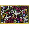 thumbnail image 1 of Fun Time Nylon 39"x58" Floral Area Rug in Multi-Color, 1 of 2