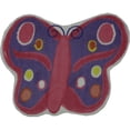 thumbnail image 1 of Fun Time Shape Nylon 35"x39" Butterfly Area Rug in Multi-Color, 1 of 2