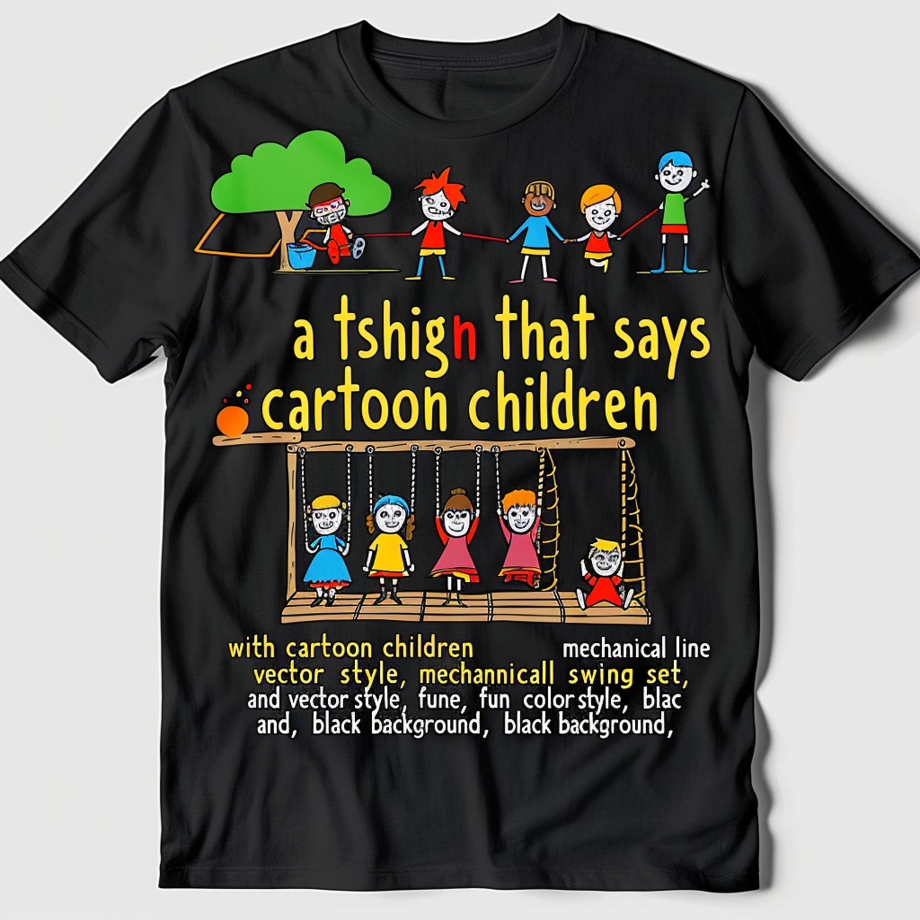 Fun Science Teacher TShirt Cartoon Kids Playground Design Targeting