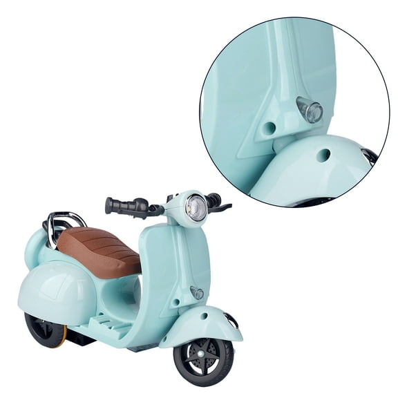 Fun Scooter Guinea Pigs Toy with Colorful Lights and Music Scooter Figurines Exciting Hamster Scooter Toy Fun Miniatures