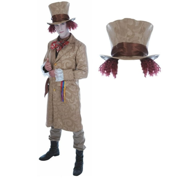Fun Shack Dickensian Toff Mens Halloween Costume For Mens Brown X-Large