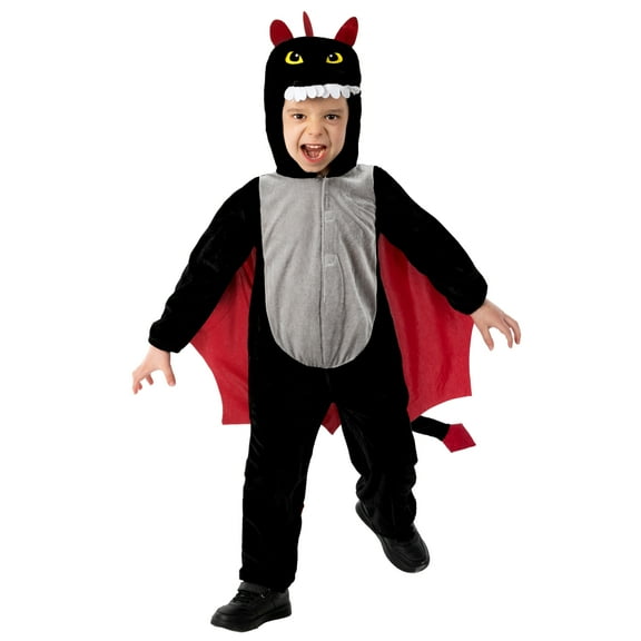 Fun Shack Dragon Kids Halloween Costume For Unisex Black Large