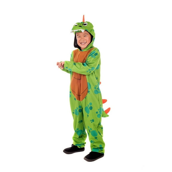 Fun Shack Kids Dinosaur Costume Boys Girls Dragon Prehistoric Book Week Halloween Green S