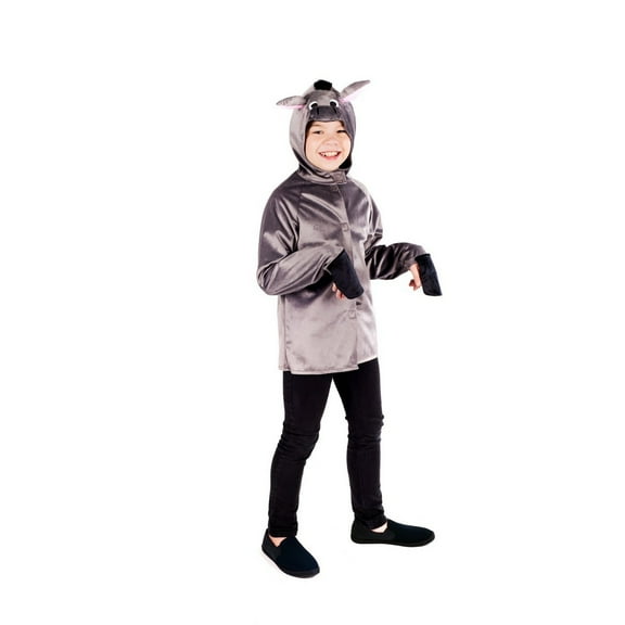 Fun Shack Kids Donkey Nativity Costume Boys Girls Christmas Play Fancy Dress Halloween Gray M