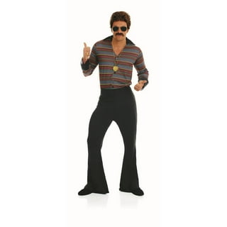 Swirl 70S Womens Adult Disco Costume Bell Bottoms Pants-Xs 