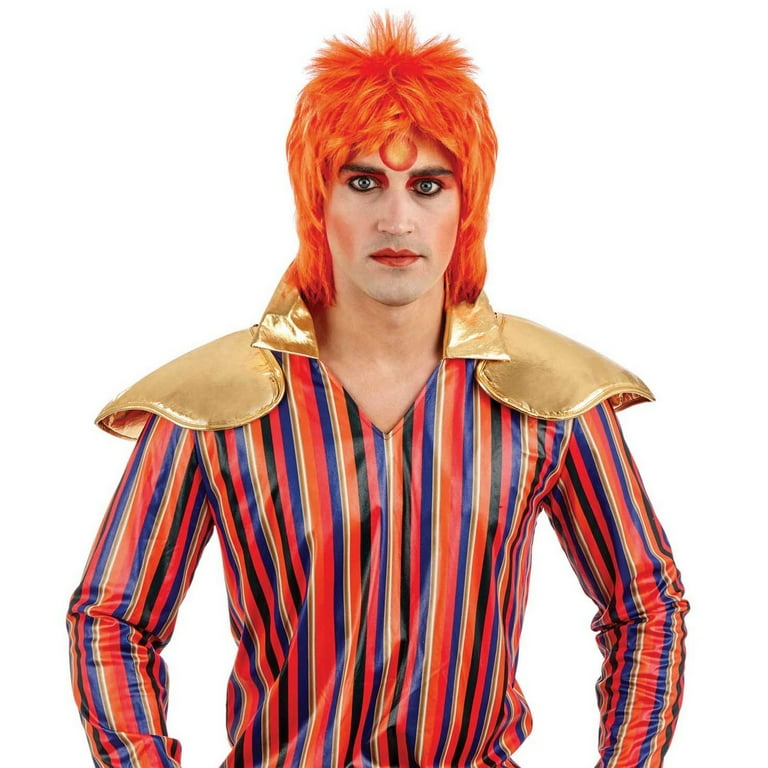 Glam Wig Adult Orange Glam Wig Adult Orange