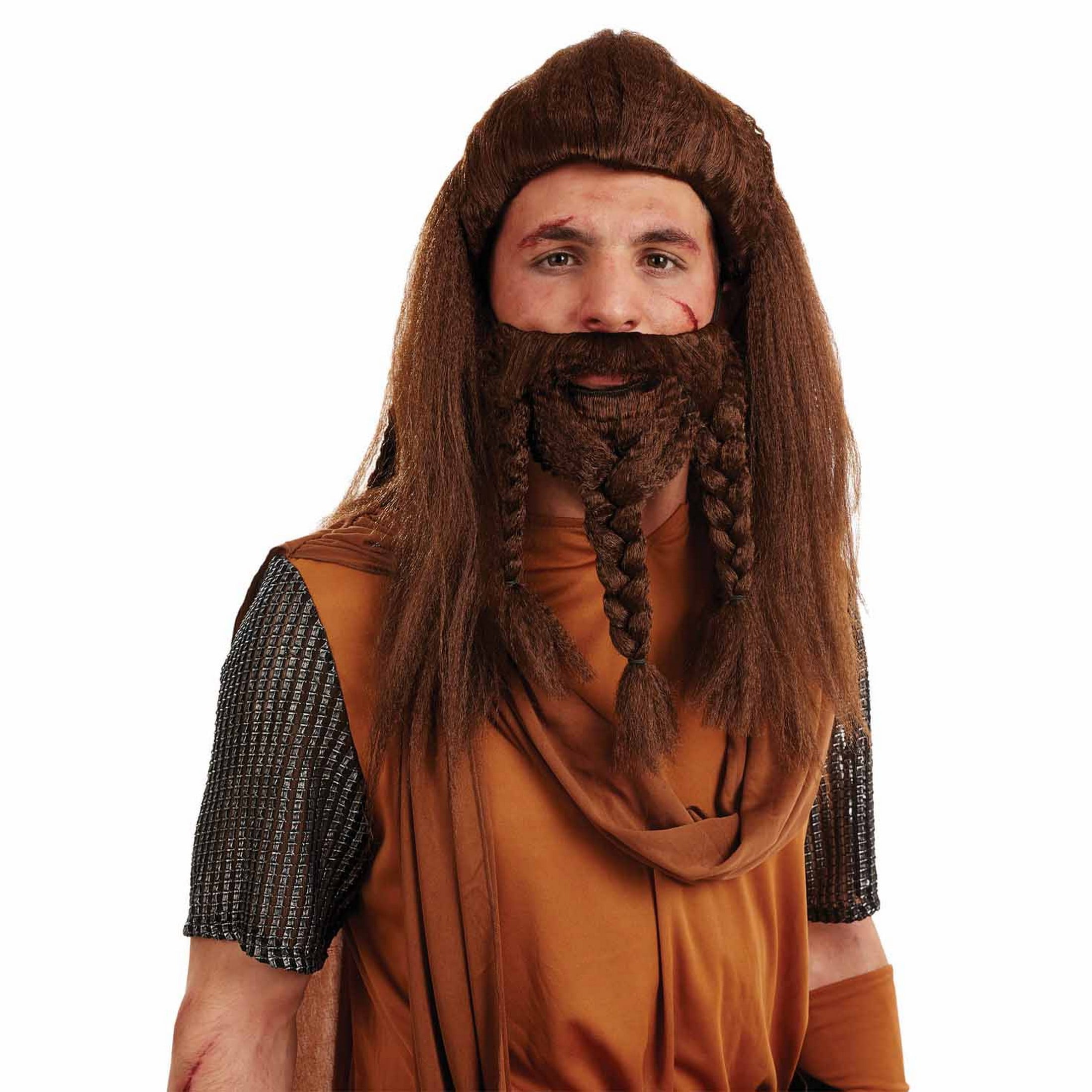 Viking Man Costume Barbarian Warrior main image 1