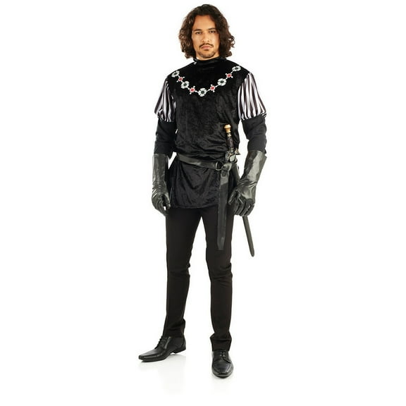 Fun Shack Mens Sheriff of Nottingham Costume Robin Hood Villain Book Week Halloween Black XL