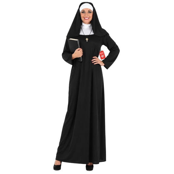 Fun Shack Nun Costume Woman, Nun Outfit, Halloween Costumes for Women