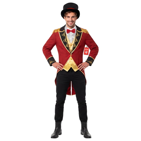 Fun Shack Ringmaster Costume, Circus, Halloween Costumes for Men