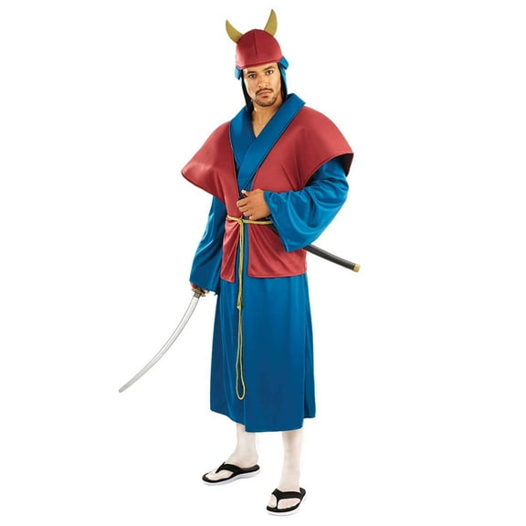 Fun Shack Samuri Mens Halloween Costume For Mens Blue Medium