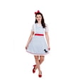 thumbnail image 1 of Fun Shack Womens Dorothy Costume Ladies Wizard of Oz Fancy Dress Book Week Halloween Blue S, 1 of 4