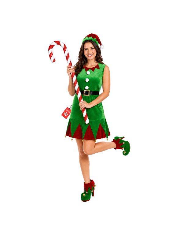 Elf Costume Women, Christmas Costume for Women, L