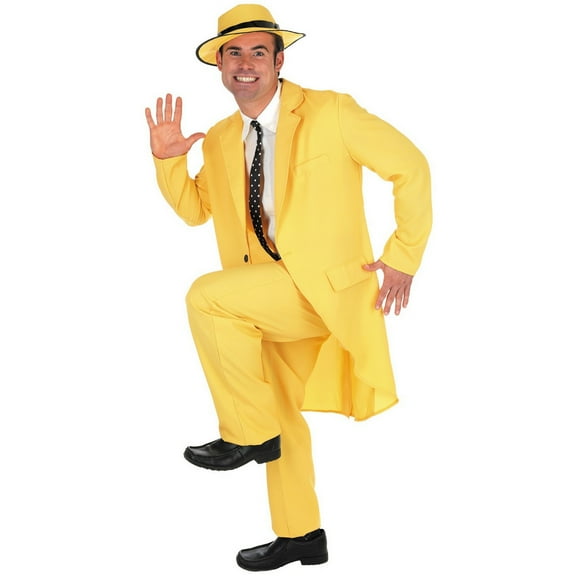 Fun Shack Yellow Suit Mens Halloween Costume For Mens Yellow Medium
