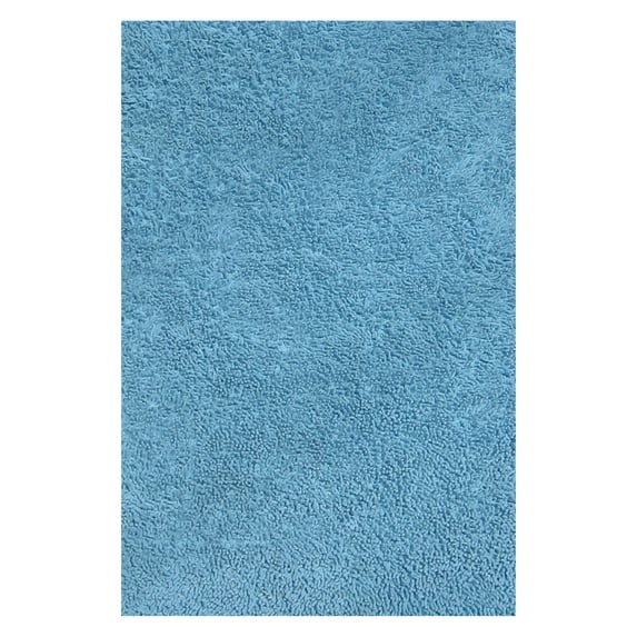 Fun Rugs Fun Shag Rectangle Rug, Light Blue