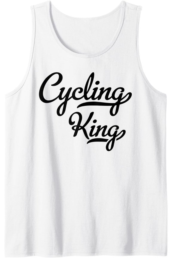 Fun Shirts Cycling King Tank Top Size S-3XL