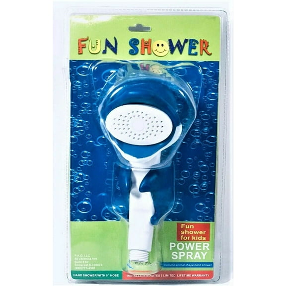 Fun Shower Power Spray for Kids - Blue