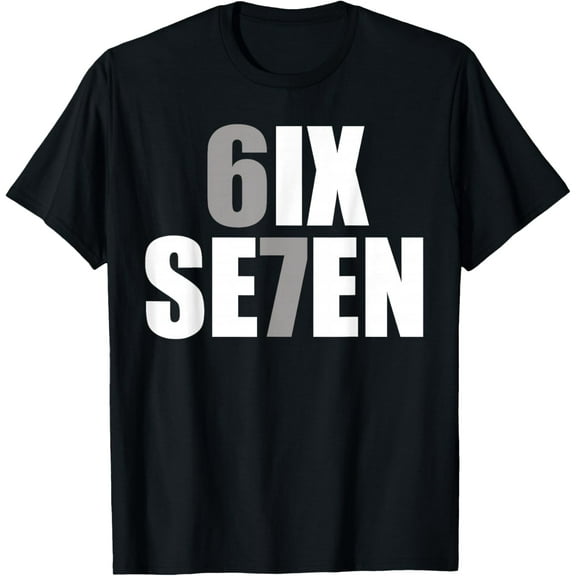 Fun Six Seven 6 7 Meme Design 6 7 T-Shirt