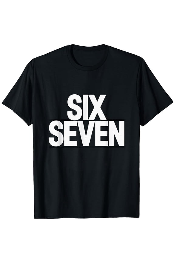 Fun Six Seven 6 7 Meme Kids Six Seven T-Shirt, T-Shirt for Kids Youth, 180gsm, 100% Cotton