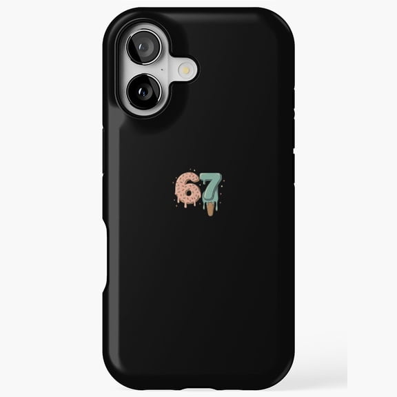 Fun Six Seven Sports Cool Meme Number Jersey iPhone 11 12 13 14 15 16 17 Pro Max Case