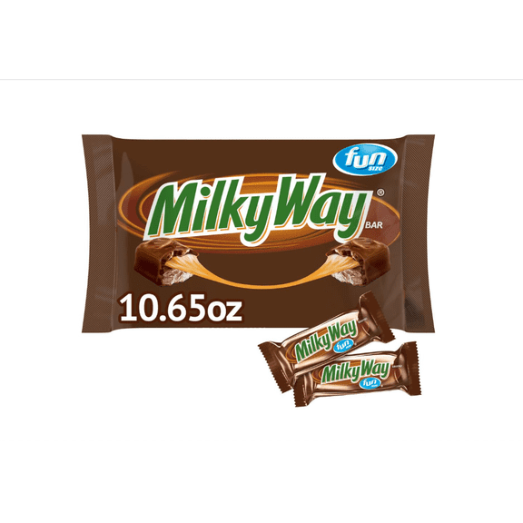 Fun Size Milk Chocolate Candy Bars, 10.65 oz Bag
