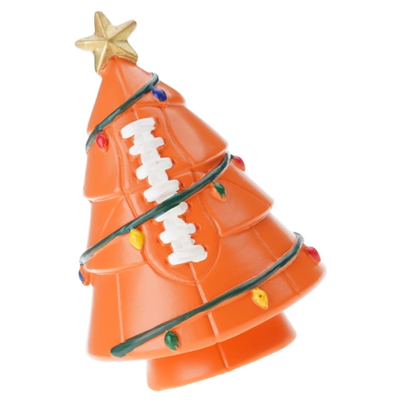 Fun Soccer Holiday Tree Built In Colorful LED Light Powered Christmas Tree for Desk Mantels Decoration