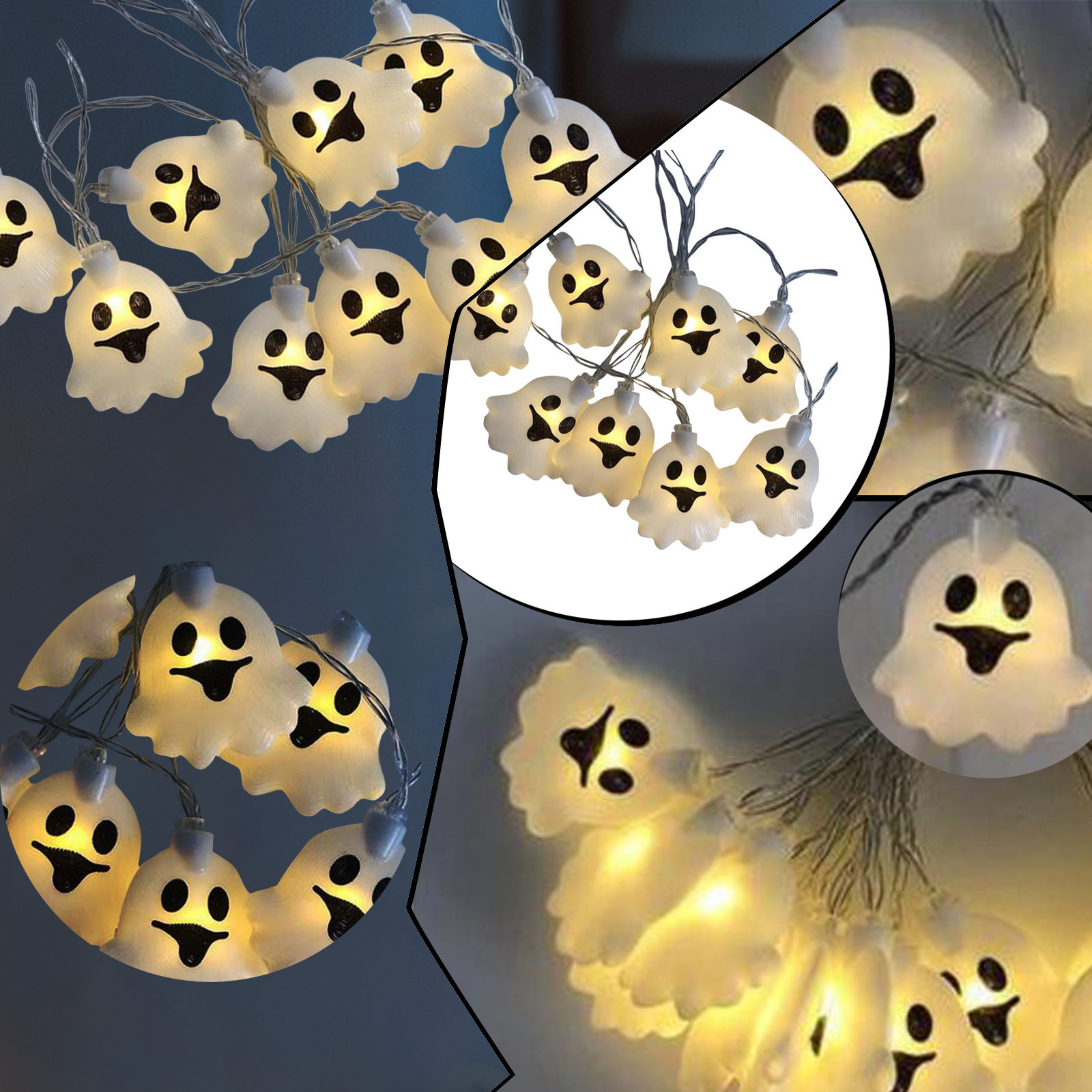 Fun Spookyr Party!!QWANG LED Halloween String Lights Party Decoration