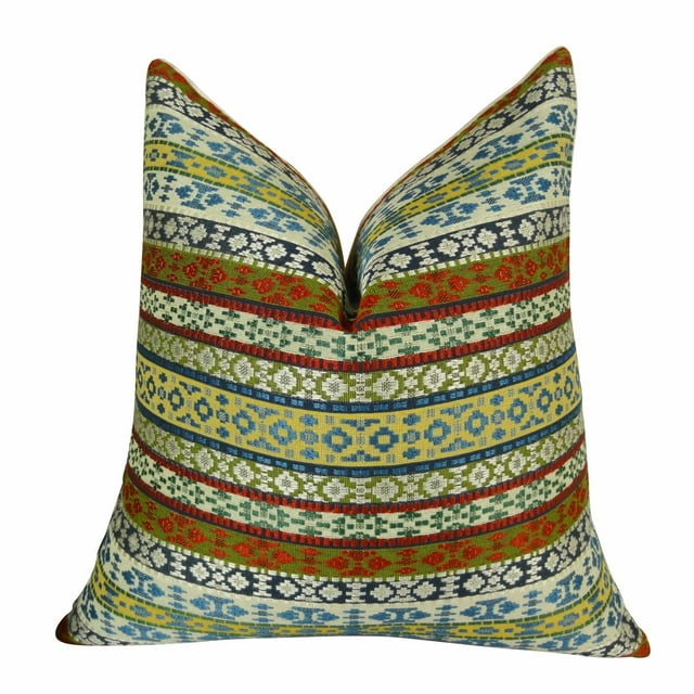 Fun Stripes Handmade Throw Pillow