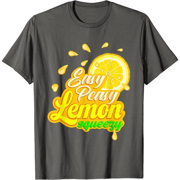 Fun Summertime Lemon Theme | Easy Peasy Lemon Squeezy T-Shirt