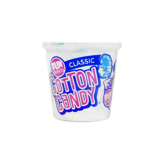 Fun Sweets, Cotton Candy Classic - Cup, Count 1 - Sugar Candy / Grab Varieties & Flavors