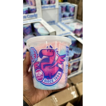 Fun Sweets, Cotton Candy Classic - Cup, Count 1 - Sugar Candy / Grab Varieties & Flavors