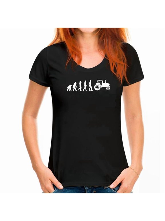 Fun T Shirt Shirt Evolution Traktor John Deer Fend Deutz Versch Harajuku Streetwear Confortable T-shirt Men