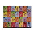 thumbnail image 1 of Fun Time Nylon 39"x58" Sign Language Area Rug in Multi-Color, 1 of 2