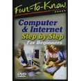thumbnail image 1 of Fun-To-Know - Computer & Internet - Step by Step for Beginners (DVD) NEW, 1 of 1