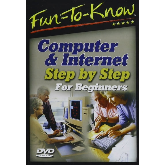 Fun-To-Know - Computer & Internet - Step by Step for Beginners (DVD) NEW