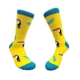 thumbnail image 1 of Fun Toucan on a Branch Socks from the Sock Panda (Adult Large - Men's Shoe Sizes 8-12), 1 of 3
