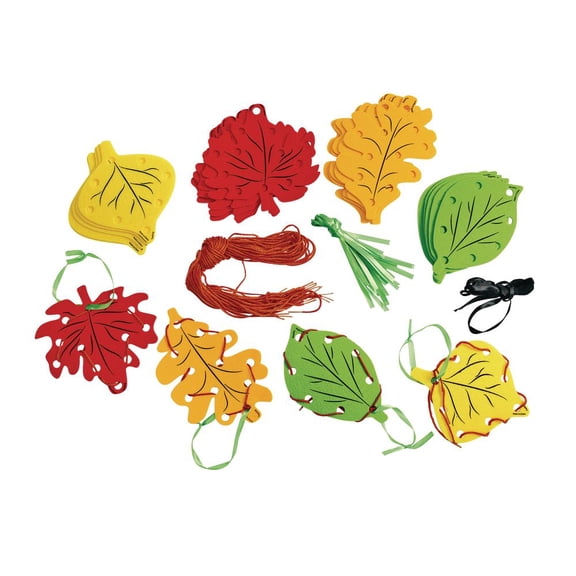 Fun Weaving Leaves Set of 24